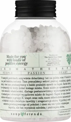Soap&Friends Soap&Friends Musk Bath Salt - Soap and Friends Musk соль для ванны мускус 500 г, мелкозернистая ароматическая для расслабления