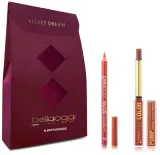 Набор для губ Bellaoggi Lip Affair Nude гелевая помада оттенок 002 Honey Waffles 0.7 г и карандаш оттенок 52 1.1 г — фото 1