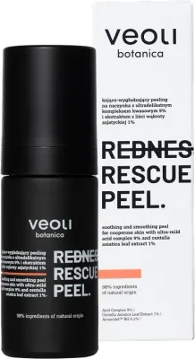 Успокаивающий пилинг для лица Veoli Botanica Redness Rescue Peel разглаживающий, для чувствительной кожи