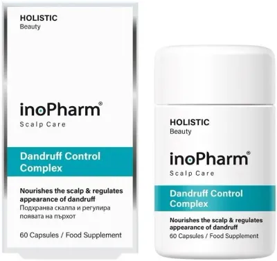 Пищевая добавка InoPharm Scalp Care Dandruff Control Complex против перхоти, 60 шт