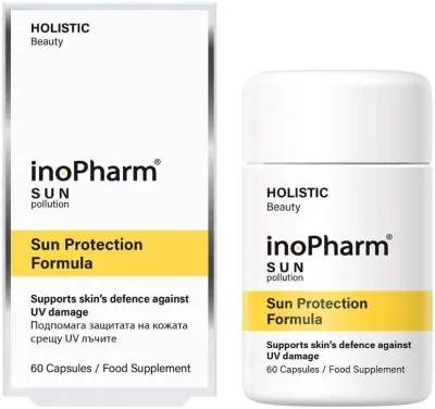 Пищевая добавка InoPharm Sun Pollution Sun Protection Formula «Защита от солнца», 60 шт