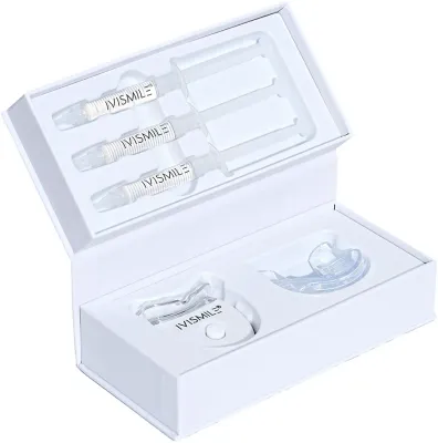 Набор для отбеливания зубов Ivismile Teeth Whitening Twist Pen Rose Gold с гелем