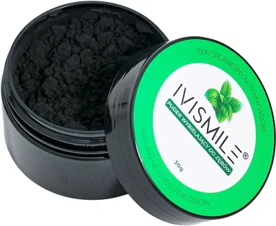 Порошок зубной Ivismile Charcoal Tooth Powder Mint Flavour с активированным углём, со вкусом мяты, 30 г