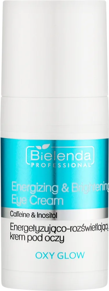 Энергетизирующий осветляющий крем для кожи вокруг глаз Bielenda Professional Oxy Glow 15 мл
