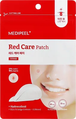 Гидроколлоидные пластыри от акне Medipeel Red Care Patch, противовоспалительные, 102 шт