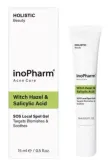 Точечный гель для лица InoPharm Acne Care для проблемной кожи с гамамелисом и салициловой кислотой 15 мл — фото 1