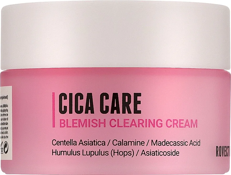 Крем для лица Rovectin Cica Care успокаивающий с центеллой 50 мл