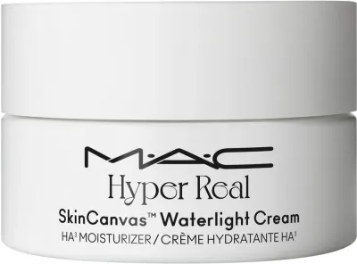 MAC Hyper Real Skincanvas Waterlight Cream крем для лица лёгкий увлажняющий, дневной увлажняющий крем под макияж, 15 мл