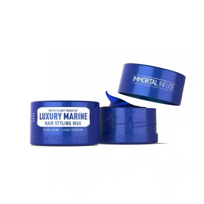 Воск для укладки волос Immortal Infuse Luxury Marine Hair Styling Wax умеренной фиксации, с кератином, 150 мл