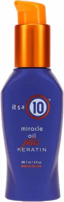 Масло для волос с кератином It's A 10 Miracle Oil Plus Keratin