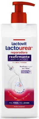 Lactovit LactoUrea лосьон для тела подтягивающий для сухой кожи 400 мл с мочевиной и коллагеновыми пептидами