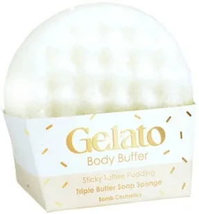 Мыло-губка для тела Bomb Cosmetics Sticky Toffee Pudding, 200 г