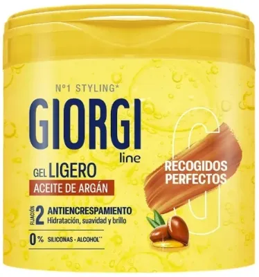 Гель для укладки волос Giorgi Line Gel Ligero лёгкий, эластичная фиксация, для всех типов волос, 400 мл