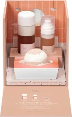 Набор для ухода за кожей Dr.Ceuracle Kombucha Tea Relaxing Care Set, эссенция, мист для лица и бомбочка для ванны, 150 мл + 80 мл + 1 шт