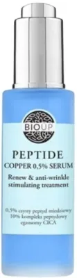 Сыворотка для лица Bioup Peptide Copper 0,5% Serum с чистым медным пептидом, 30 мл
