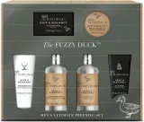 Мужской набор Baylis & Harding The Fuzzy Duck гель для тела и волос 300 мл гель для душа 300 мл мыло 150 г бальзам после бритья 130 мл кристаллы 100 г и средство для — фото 1