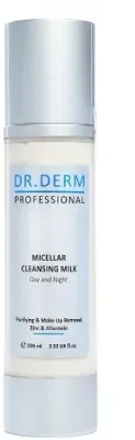 Молочко для лица Dr. Derm Micellar Cleansing Milk мицеллярное, очищающее, 100 мл