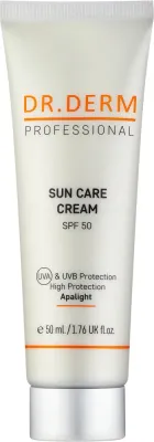 Dr. Derm Sun Care Cream солнцезащитный крем для лица SPF 50 50 мл, широкий спектр UVA и UVB, для чувствительной кожи