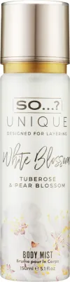 Парфюмированный спрей для тела So...? Unique White Blossom