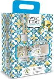 Набор Sweet Home Collection White Zagara ароматический диффузор 100 мл и ароматическая свеча 110 г — фото 1