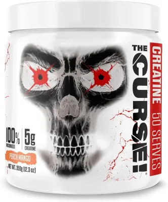 Креатин JNX Sports The Curse! Creatine Peach Mango, вкус персика и манго, 350 г