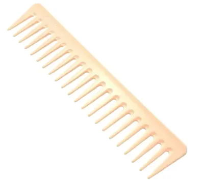 Гребень для волос Janeke Supercomb светло-персиковый, для всех типов волос, 1 шт