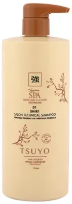Шампунь глубоко очищающий Tecna Tsuyo 01 Shiki Technical Shampoo, перед окрашиванием, для всех типов волос, 750 мл