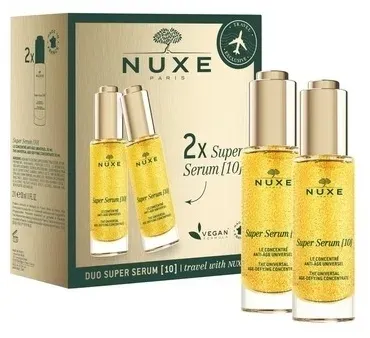 Набор сывороток для лица Nuxe Super Serum Face Care Set антивозрастных, 2x30 мл