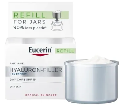 Крем для лица Eucerin Hyaluron-Filler дневной SPF 15 сменный блок 50 мл