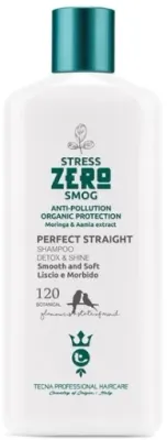 Шампунь для прямых волос Tecna Zero Perfect Straight Shampoo питательный, с эффектом разглаживания, 400 мл