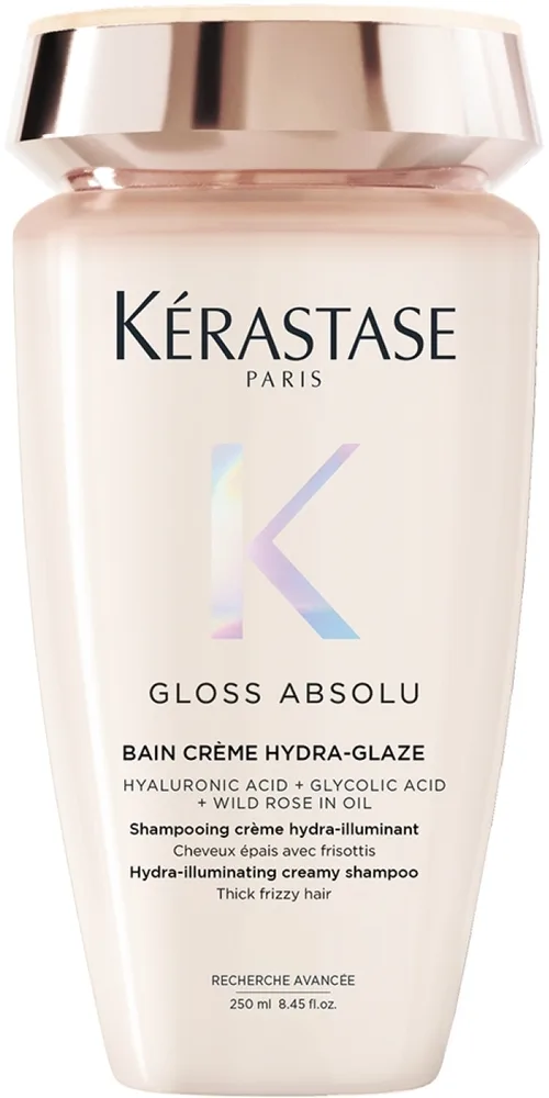 Шампунь Kerastase Gloss Absolu с гиалуроновой кислотой, гликолевой кислотой и шиповником, без сульфатов