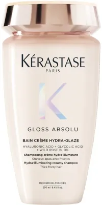Шампунь Kerastase Gloss Absolu с гиалуроновой кислотой, гликолевой кислотой и шиповником, без сульфатов, 250 мл
