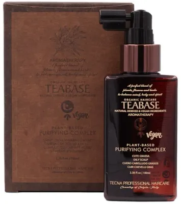 Лосьон для кожи головы Tecna Teabase Aromatherapy Purifying Complex очищающий, для жирной кожи головы, 100 мл