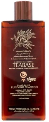 Шампунь очищающий Tecna Teabase Aromatherapy Purifying Shampoo, для жирных волос и кожи головы, 250 мл, 500 мл или, 250 мл