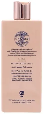 Шампунь восстанавливающий Tecna SPA Renewal Shampoo, для повреждённых и длинных волос, 250 мл, 500 мл или, 250 мл