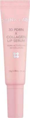 Skin&Lab Skin&Lab 3D PDRN & Collagen Lip Serum - Сыворотка для губ Skin and Lab 3D PDRN and Collagen Lip Serum с коллагеном, с аппликатором, 10 г