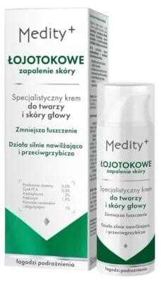 Крем для лица и кожи головы AVA Laboratorium Medity+ для жирной кожи 50 мл
