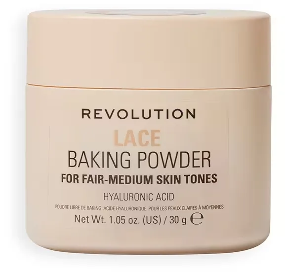 Рассыпчатая пудра для бейкинга Makeup Revolution Baking Powder для светлых тонов кожи, 30 г