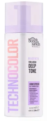 Bondi Sands Technocolor 1 Hour Express Self Tanning Foam пенка-автозагар экспресс Magenta для оливковой и смуглой кожи 200 мл
