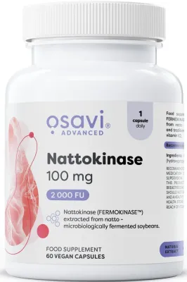 БАД наттокиназа Osavi Nattokinase 100 мг, 60 и 120 шт, 60 шт