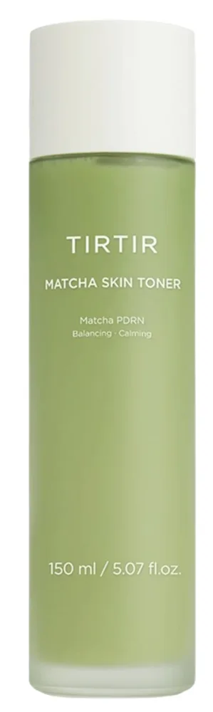 Тоник для лица Tirtir Matcha Skin Toner с матчей успокаивающий увлажняющий для чувствительной жирной и комбинированной кожи, 150 мл