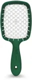 Щётка для волос Janeke Superbrush Small компактная, зелёно-белая, 1 шт — фото 1