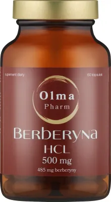 БАД берберин Olma Pharm Berberine HCL 500 мг, 60 шт
