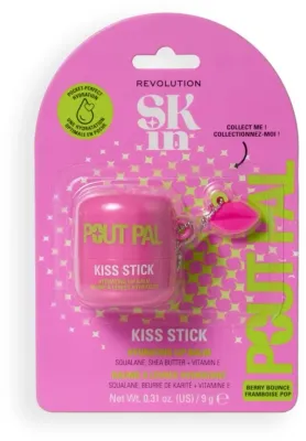 Бальзам для губ Revolution Skin Pout Pal Kiss Stick ягодный, 9 г