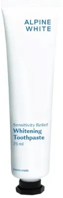 Зубная паста Alpine White Sensitivity Relief Whitening Toothpaste, отбеливающая, для чувствительных зубов, 75 мл