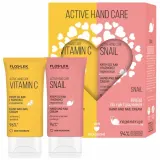 Набор кремов для рук и ногтей Floslek Active Hand Care 2 шт по 50 мл — фото 1