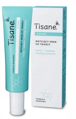 Farmapol Tisane Dermo Face Cream крем для лица матирующий с мёдом 40 мл, дневной, увлажняющий, для ровного матового тона