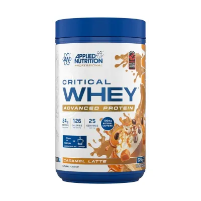 Протеин сывороточный Applied Nutrition Critical Whey Advanced Protein со вкусом карамельного латте, 825 г