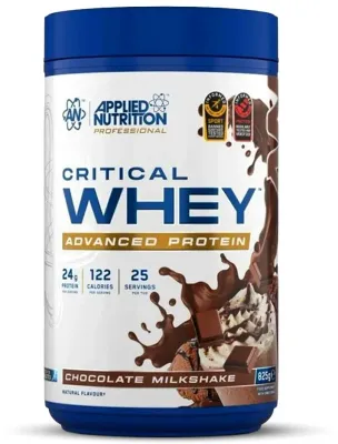 Протеин сывороточный Applied Nutrition Critical Whey Advanced Protein со вкусом шоколадного молочного коктейля, 825 г