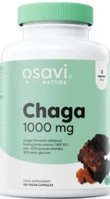 БАД чага Osavi Nature Chaga 1000 мг, 60 и 120 шт, арт. C01877742, 120 шт